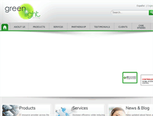 Tablet Screenshot of greenlt.com